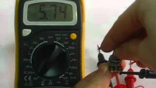 Multimeter 10k Potentiometer Test [upl. by Dnamra]