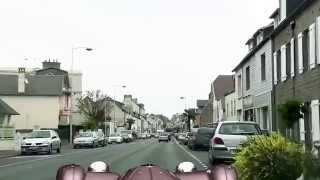 Visitez DONVILLELES BAINS en roulant  HD [upl. by Hughett]