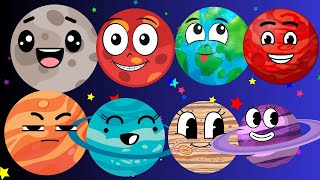 Planets  Preschool  Solar System Song [upl. by Prendergast]