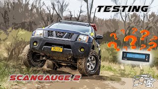 Testing ScanGauge 2 Transmission Temp On and Off Road [upl. by Glick]