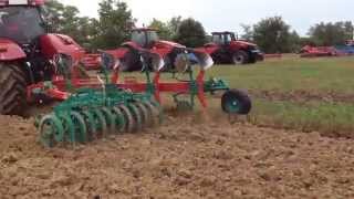 Kverneland LB plough with Packomat in Hungary 2015 summer  1 [upl. by Swane827]