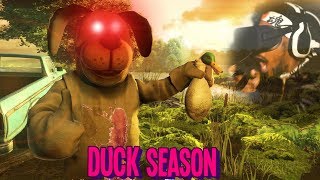 THE MOST DISTURBING GAME OF THE YEAR  Duck Season Canon ENDING [upl. by Tnomyar797]