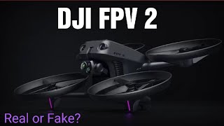 DJI FPV 2 Drone Leaked [upl. by Darees]