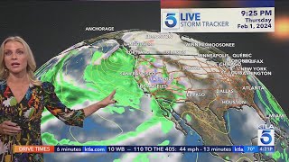 Heavy rain headed for Southern California flooding possible [upl. by Allac]