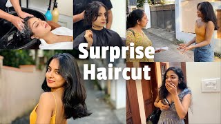 Surprising Family with a Haircut 💇🏻‍♀️  Ishaani Krishna [upl. by Eecak]