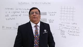 Class 12th – Intrinsic Semiconductor  Semiconductors  Tutorials Point [upl. by Orabel]