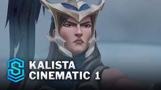 Kalista Cinematic 1  Wild Rift Login Loop [upl. by Oap771]