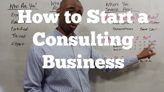 How to Start A Consulting Business [upl. by Isiahi]