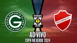 VILA NOVA EMPATA COM O GOIÁS MAS CONSEGUI VAGA NA SEMFINAL DA COPA VERDE [upl. by Merton]