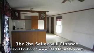 Kentucky Farm Land Mobile Home for sale  owner will finance Campbellsville KY [upl. by Dloreh387]