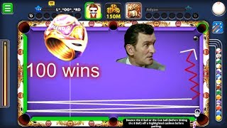 8Ball pool Getting the RING with A 100 Epic Games Won in 150M Table 🤑  From 75M Coins to 5 Billion [upl. by Dalpe]