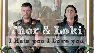 Thor amp Loki  i hate u i love u  Thorki [upl. by Elatia]