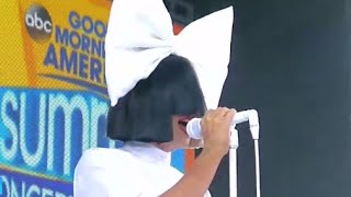 Sia  Unstoppable LIVE GMA Performance [upl. by Iroj]