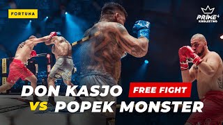 FREE FIGHT  POPEK vs KASJO  PRIME 4 [upl. by Aihseit]