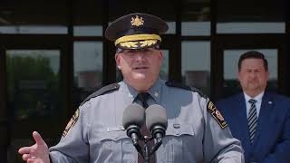 Pa State Police press conference [upl. by Virnelli486]