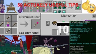 50 USEFUL TIPS to make you a better player RLcraft 293 [upl. by Ahseiyt]