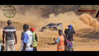 JJ Potgieter vs Karan Patel ZambiaInternationalRally 🇿🇲 2024 [upl. by Calle]