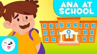 Anna at school  Stories for kids [upl. by Dlonyar241]