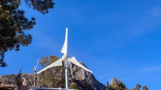 400W Wind Turbine Review and Test [upl. by Arekat]