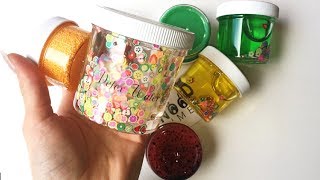 SNOOPSLIMES REVIEW clear cloud and crunch slime review [upl. by Naitsirk]