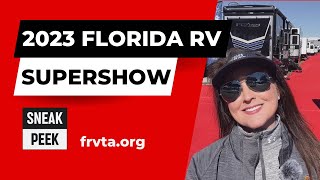 2023 Florida RV Supershow Sneak Peek [upl. by Azaleah]