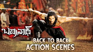 Badrinath Action Scenes  Back To Back  Allu Arjun Tamannaah  VV Vinayak  MM Keeravani [upl. by Adnaerb267]