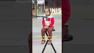 This 3 year old SINGER amazed EVERYONE karolinaprotsenko cute titanic fyp singer singing [upl. by Aicirtam59]