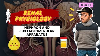 Juxtaglomerular apparatus  Renal Physiology  mbbs 1st year physiology lecture [upl. by Yellas403]