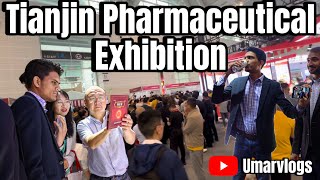 Chinese Pharmaceutical Exhibition  Tianjin China  My First Exhibition In China 🇨🇳 [upl. by Ameg]