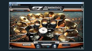 Instrumental Metal Song 3  EZ Drummer  AmpliTube 3 [upl. by Lempres995]