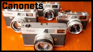 The Canonets  Canon’s Vintage Rangefinder Cameras  Ql17Giii  QL17  Canonet 28  Canon History [upl. by Dominy4]