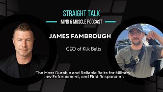 James Fambrough Klik Belts The Most Durable and Reliable Belts for Military Police and EMS [upl. by Sivek941]