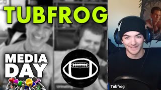 Tubfrog talks his channels growth and youtube life on the DF MEDIA DAY HIGHLIGHT [upl. by Anilra]