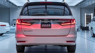 2025 Honda Odyssey Review The Ultimate Family Minivan Unveiled [upl. by Aihsekram]