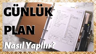 GÜNLÜK Planımı Nasıl Yapıyorum  Ajanda Kullanımı [upl. by Mable]