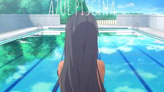 MC Livinho  Azul Piscina slowed  reverb [upl. by Noterb165]