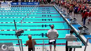 Mens 50 Freestyle Odd Heats 1  81 USMS 2024 Spring Nationals Indianapolis IN [upl. by Willa]