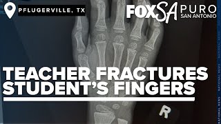 Pflugerville teacher accused of fracturing students fingers [upl. by Netnilc307]