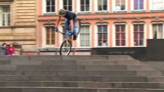 Inspired Bicycles  Danny MacAskill April 2009 [upl. by Noelopan]