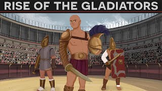 Where did Gladiators come from Origins and Rise DOCUMENTARY [upl. by Ruel]