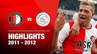 HATTRICK in Klassieker voor GUIDETTI  Highlights Feyenoord  Ajax  Eredivisie 20112012 [upl. by Egwin512]