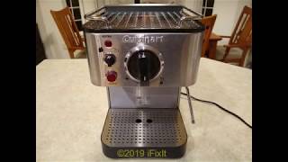 Cuisinart EM100  EM200 Espresso Maker Free Repair [upl. by Ecnav]