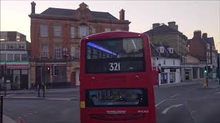 Full Route Visual  London Central Route N21 Trafalgar Sqaure To Bexleyheath SC  EH279 SN18KMY [upl. by Aruam]