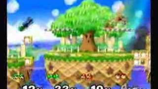 Super Smash Bros Melee Gameplay [upl. by Inaluahek606]