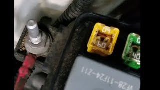 How to fix ChevyGM Electronic Power Steering blown fuse [upl. by Etteneg]