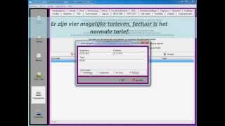 Evry Uitleg Client Factuur Maken [upl. by Allimak]