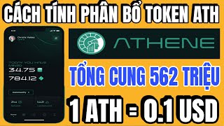 ATHENE NETWORK MINING APP  Cách quy đổi từ GEM sang ATH mỗi tháng chuẩn bị list sàn lụm tiền [upl. by Sadonia789]