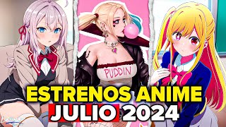 ⚡ ESTRENOS ANIME VERANO JULIO 2024  FECHAS DE ESTRENO  Leiinad World [upl. by Ifok]