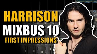 Harrison Mixbus 10 First Impressions  Mixbus 10 New Features [upl. by Shaya994]