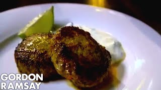 Lamb Shami Kebab  Gordon Ramsay [upl. by Trilbie]